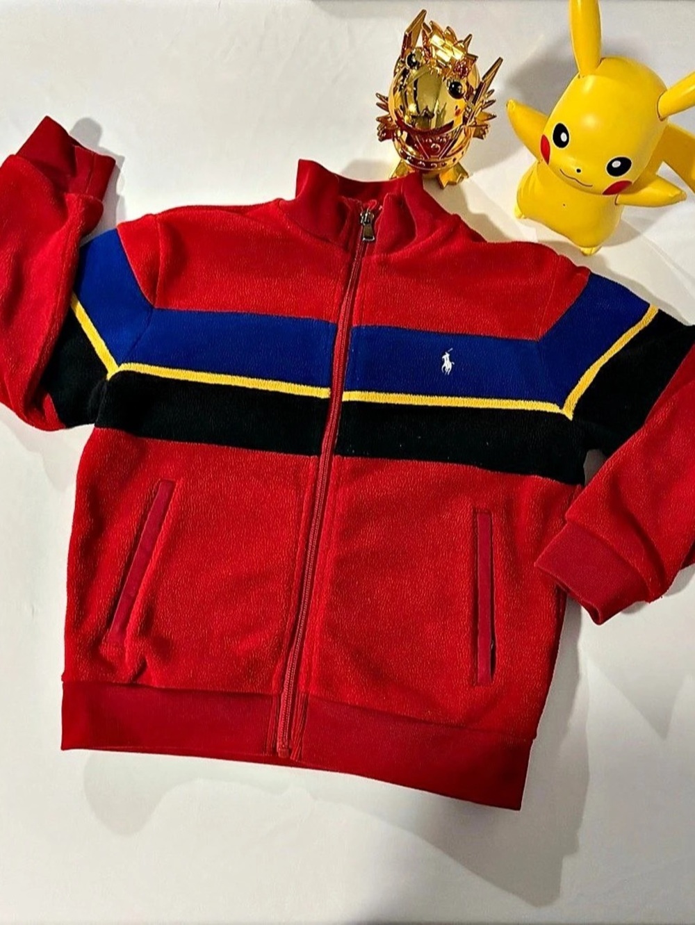 Polo Ralph Lauren Boys 4T Color Block Fleece Jacket